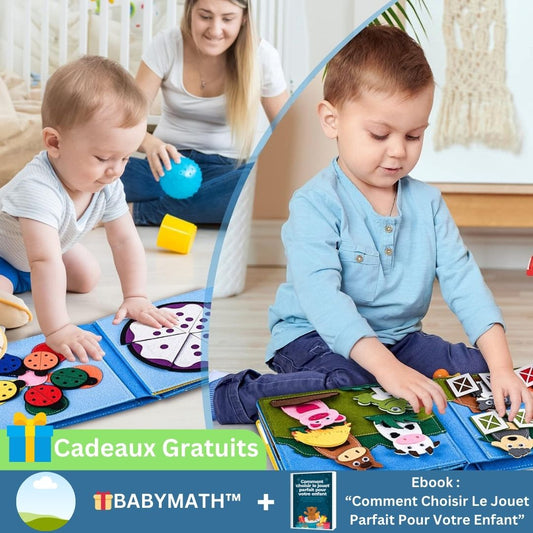 BABYFARM™ - Livre Montessori De La Ferme